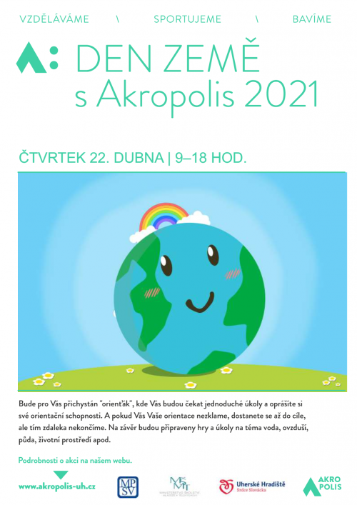 DEN ZEMĚ S AKROPOLIS, čtvrtek 22.4.2021