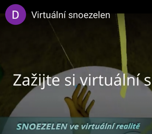 Virtuální snoezelen - zlepšení pozornosti