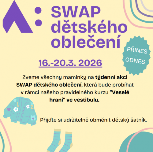 SWAP dětského oblečení